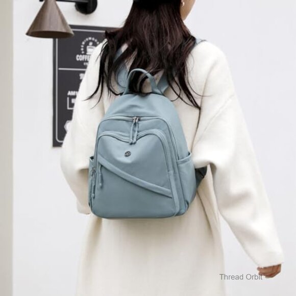 Mini Nylon Backpack Purse Lightweight Daypack for Women Work  display picture 3